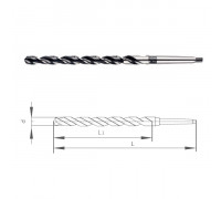 COLTD2500X365.2 Сверло из быстрорежущей стали HSS Co5 (M35) DIN345