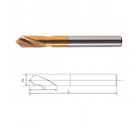 COSPD2000X131.3 Сверло центровочное 90° из быстрорежущей стали HSS Co5 (M35)