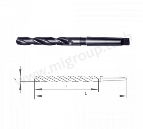TD8900X524.2 Сверло из быстрорежущей стали HSS (M2) DIN345