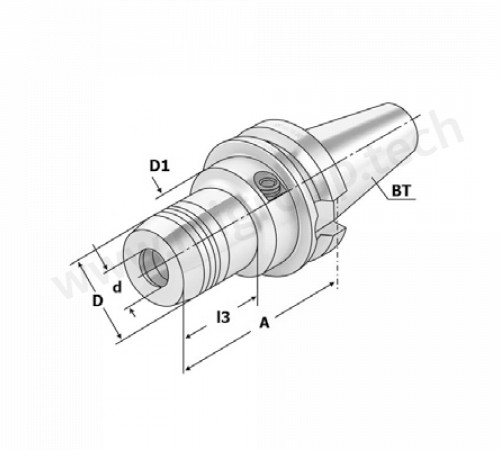 AG13.01444 Гидравлический патрон SK 30-14-85 DIN 69871 AD (ALLGRIP)
