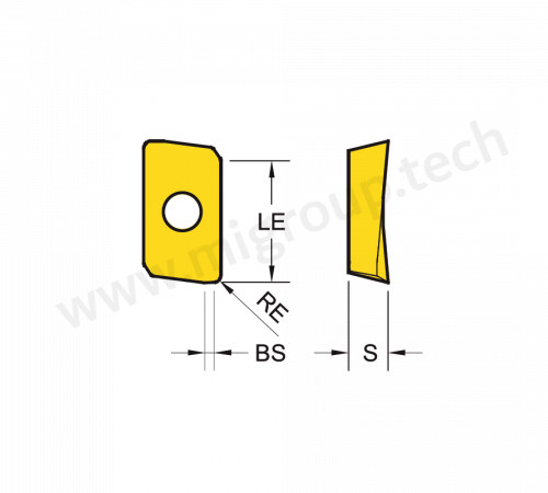 APMT1135PDER-H2 MG20B Твердосплавная пластина