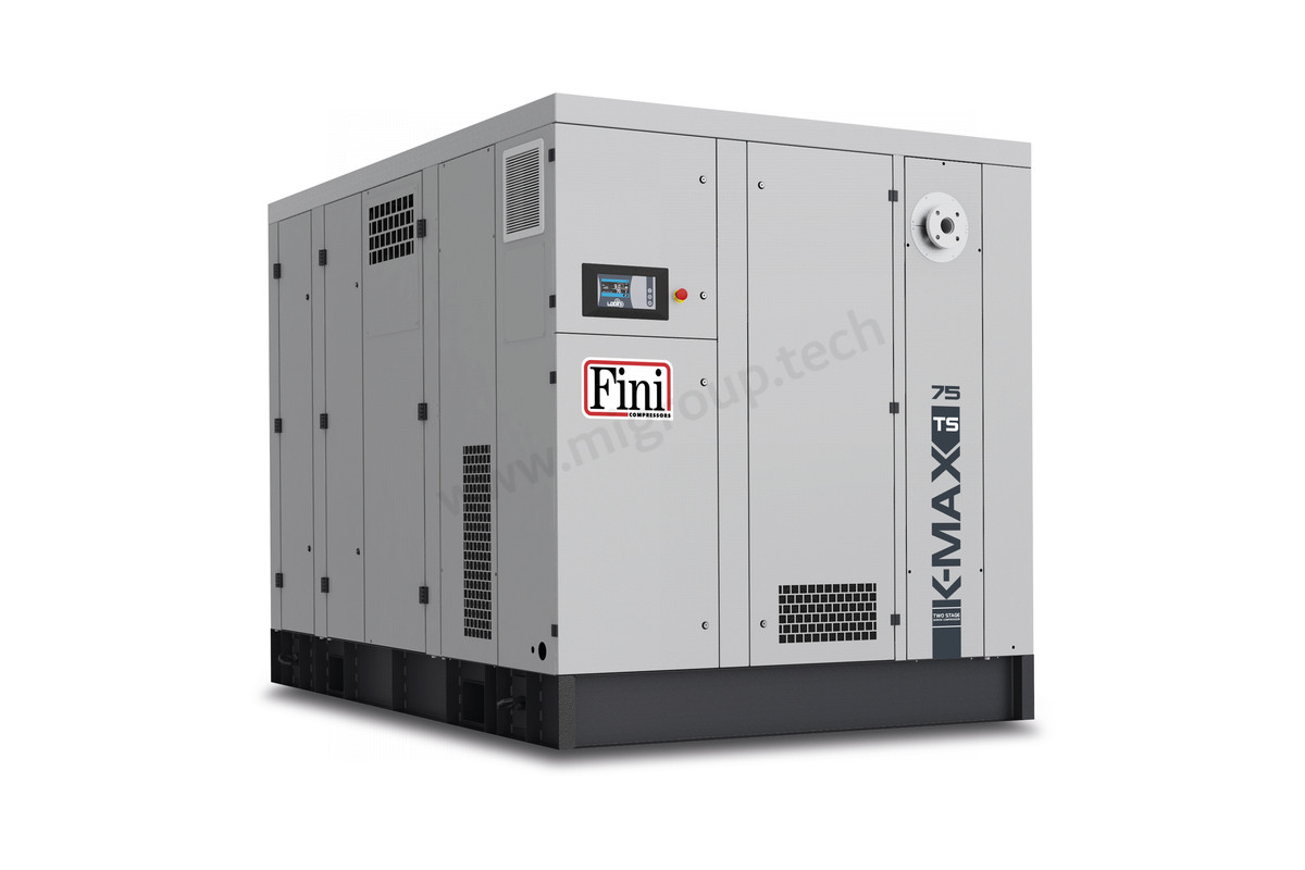 Винтовой компрессор двухступенчатый с частотником FINI K-MAX TS 75-10 VS