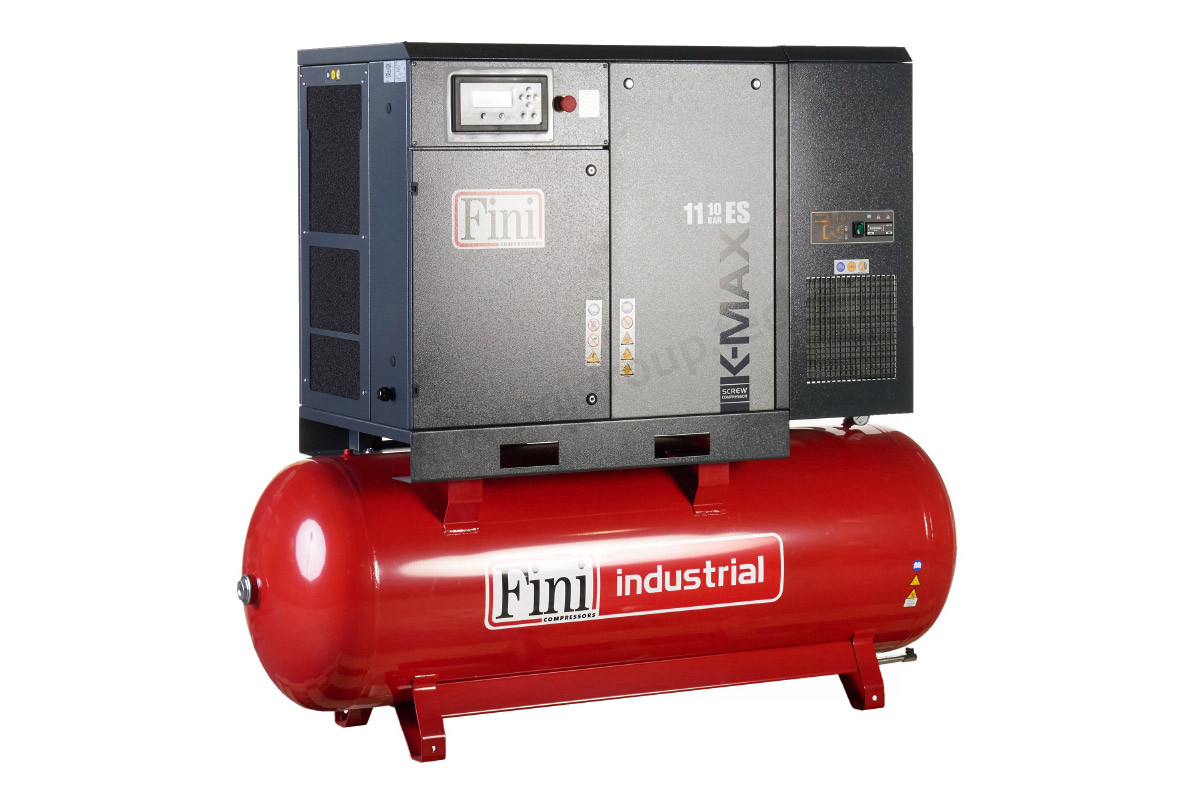 Винтовой компрессор на ресивере с осушителем FINI K-MAX 1108-500F ES