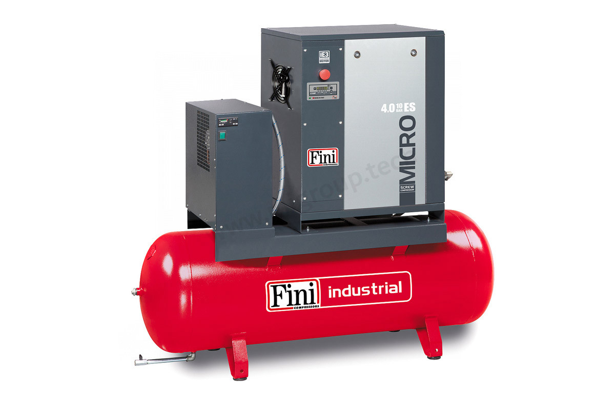 Винтовой компрессор на ресивере с осушителем FINI MICRO 4.0-10-200 ES