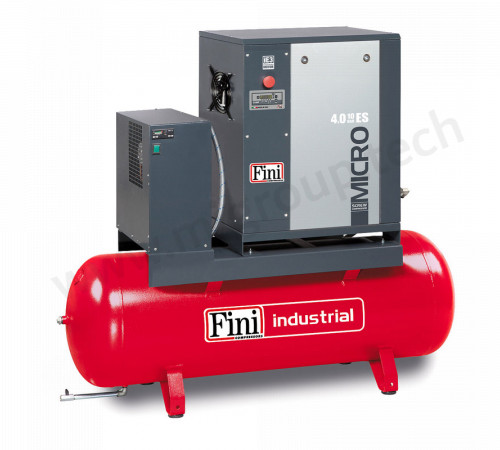Винтовой компрессор на ресивере с осушителем FINI MICRO 4.0-10-200 ES