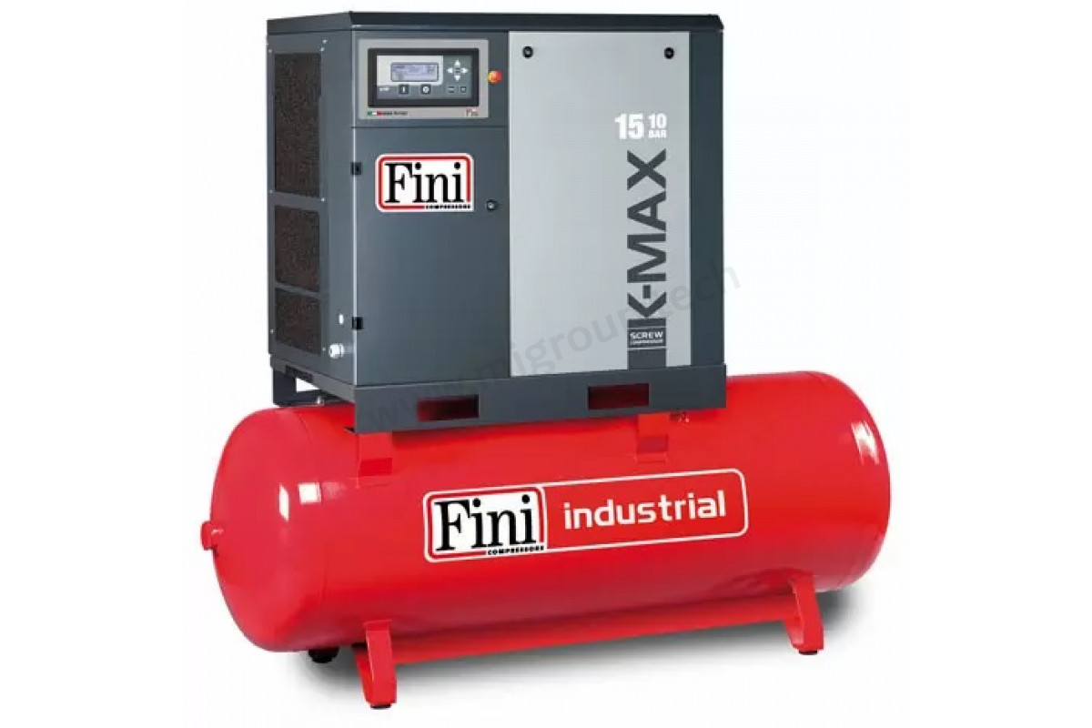 Винтовой компрессор на ресивере с частотником FINI K-MAX 1510-500F VS