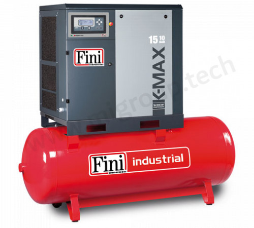 Винтовой компрессор на ресивере с прямым приводом FINI K-MAX 1513-500F