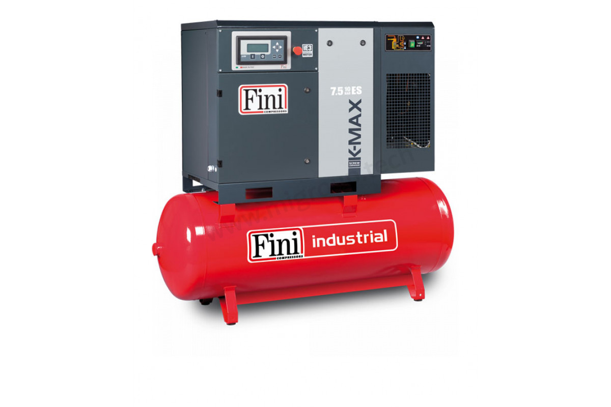 Винтовой компрессор на ресивере с осушителем FINI K-MAX 7,5-10-500-ES