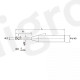 MAН3EL0000-0300.1600.06L075 Твердосплавная концевая фреза
