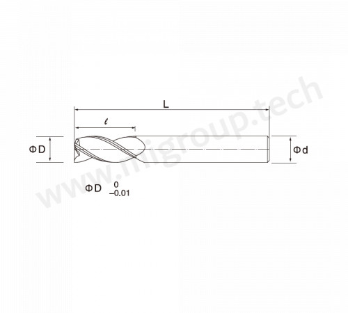 MSA3EL0000-0600.2000.06L075 Твердосплавная концевая фреза