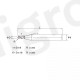 MSR2B0400-0800.1600.08L060 Твердосплавная сферическая фреза
