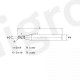 MSR4B0400-0800.1600.08L060 Твердосплавная сферическая фреза