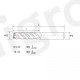 MSR4E0000-1000.2500.10L075 Твердосплавная концевая фреза