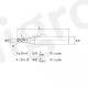 MSU3RL0020-0600.1800.06L075 Твердосплавная радиусная фреза