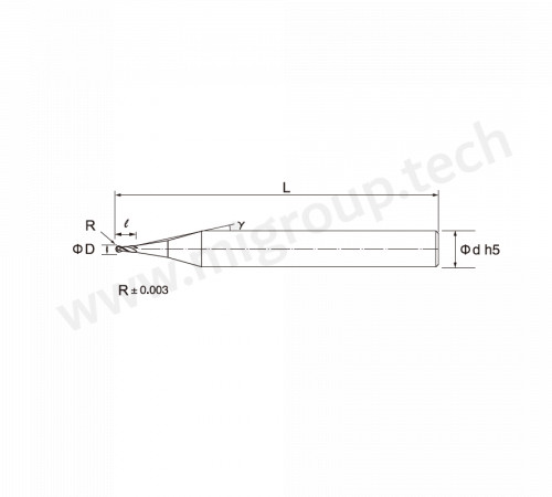 MX2B0010-0020.0040.04L050 Твердосплавная сферическая фреза