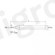 MX2E0000-0060.0120.04L050 Твердосплавная концевая фреза