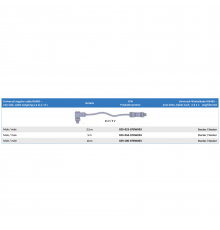 029-050-878W003 Кабель универсальный угловой RS485, 24В/5В, 5 м,; кабель, ведущий вверх в месте соединения