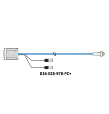 016-025-978-PC+ Кабель 2,5 м для подключения BlueMETER M / MultiTC к ПК (RS232) с двумя разъемами