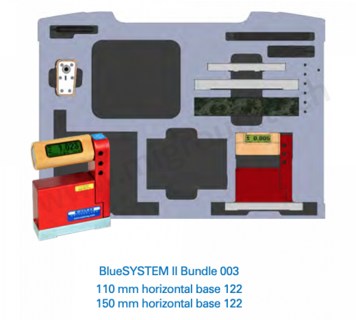 023R0003-S1 BlueSYSTEM Bundle 003 Набор электронных уровней (BL 110mm 122, BL 150mm 122) SPEC