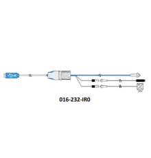 016-232-IR0 Комплект интерфейсного кабеля RS232 с адаптером RS232-USB