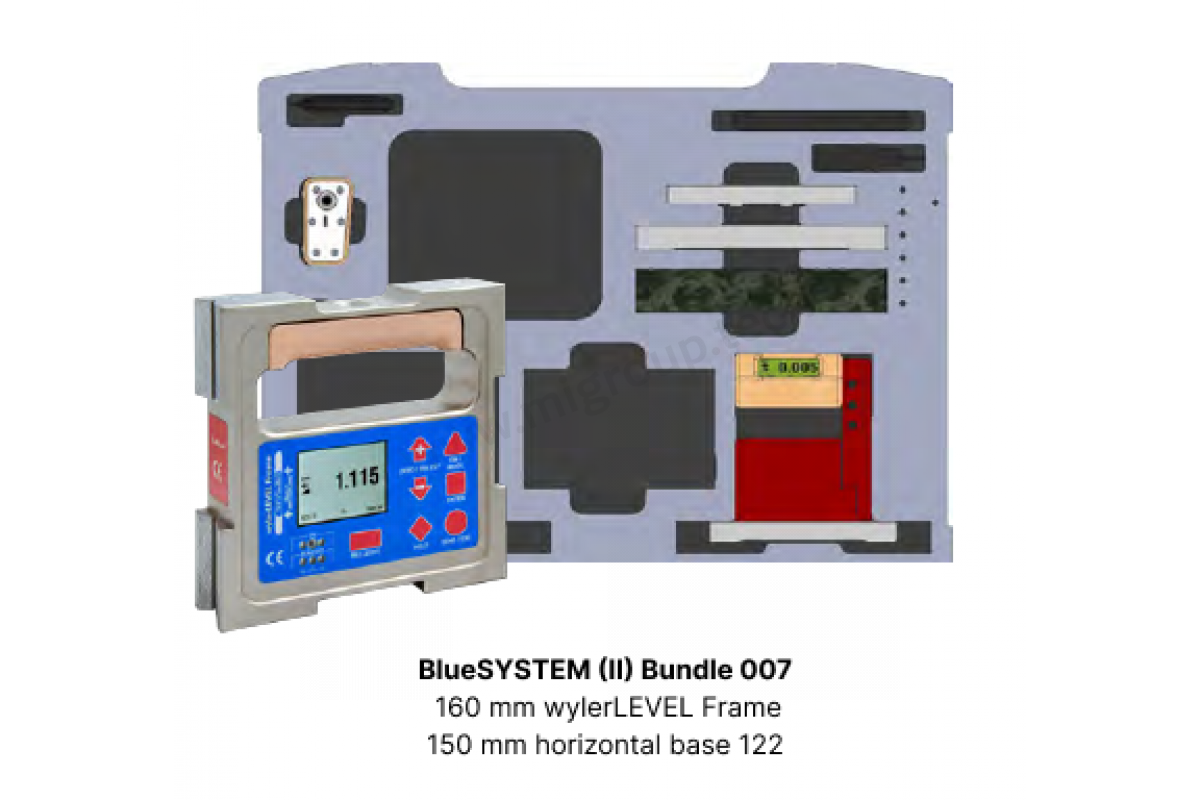 023-0007 BlueSYSTEM Bundle 007 Набор электронных уровней (BL 150mm 122, WLF 160mm)