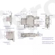 Механизированный токарный люнет FRU3