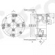 4х-кулачковый токарный патрон SKF-12