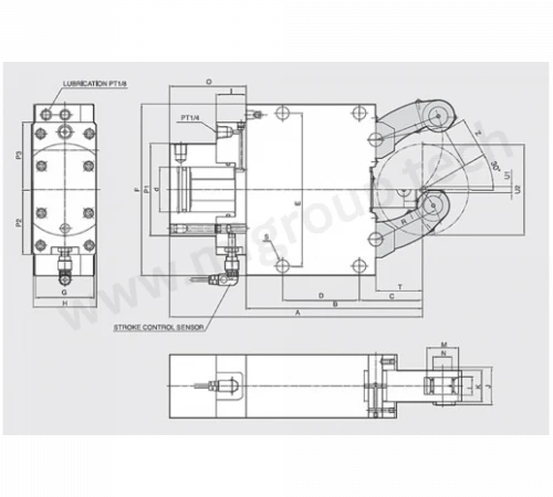 Люнет токарный STRA-3.1
